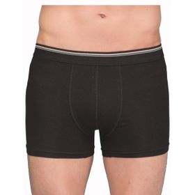 Berrak 1097 Likralı Esnek Siyah Erkek Boxer