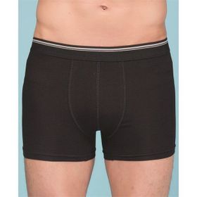 Berrak 1097 Likralı Esnek Siyah Erkek Boxer