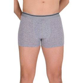 Berrak 1097 Likralı Geniş Kesim 20'li Paket Açık Gri Erkek Boxer