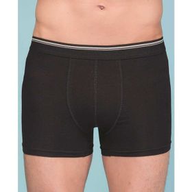 Berrak 1097 Likralı Penye Siyah Erkek Boxer