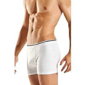 Berrak 1097 Likralı Short Beyaz Erkek Boxer