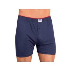 Berrak 1099 Pamuklu Geniş Kesim 12'li Paket Lacivert Erkek Boxer
