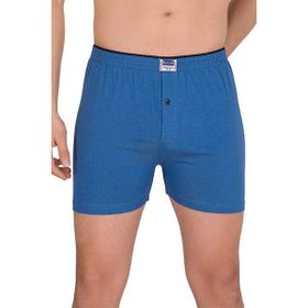Berrak 1099 Pamuklu Geniş Kesim 12'li Paket Mavi Erkek Boxer