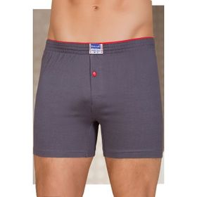 Berrak 1099 Pamuklu Geniş Kesim 5'li Paket Füme Erkek Boxer