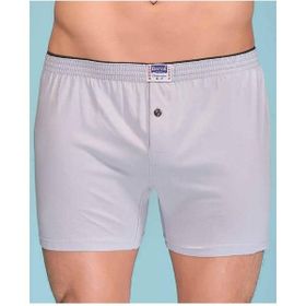 Berrak 1099 Pamuklu Geniş Kesim 5'li Paket Gri Erkek Boxer