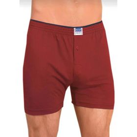 Berrak 1099 Penye 12 Adet Bordo Erkek Boxer