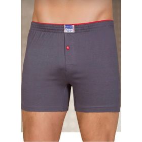 Berrak 1099 Penye Şort 3'lü Füme Erkek Boxer