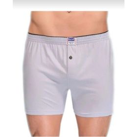 Berrak 1099 Penye Şort 3'lü Gri Erkek Boxer