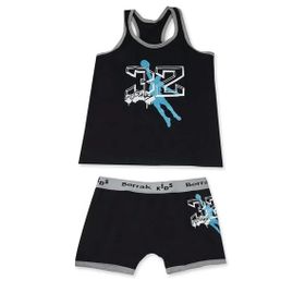 Berrak 1511 Baskılı Elastan Çocuk Takımı