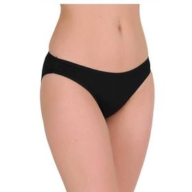 Berrak 2056 Likralı 6'lı Slip Siyah Kadın Külot