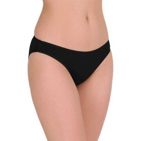 Berrak 2056 Likralı 6'lı Slip Siyah Kadın Külot