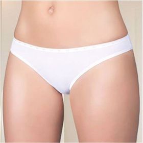 Berrak 2056 Likralı Slip 12 Adet Beyaz Kadın Külot