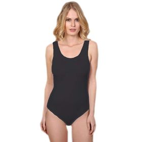 Berrak 2084 Siyah Kadın Çıtçıtlı Body