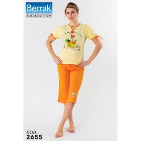 Berrak 2655 Kadın Kapri Pijama Takım
