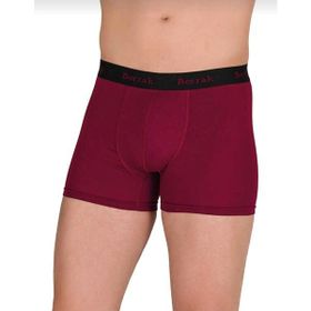 Berrak 4476 Likralı Modal 6'lı Bordo Erkek Boxer