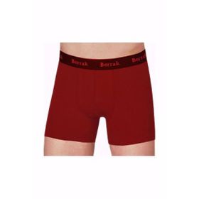 Berrak 4476 Modal Likralı 2 Adet Bordo Erkek Boxer