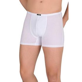 Berrak 4488 İnce Kemerli Likralı Beyaz Erkek Boxer
