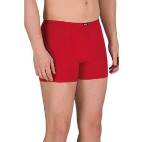 Berrak 4488 İnce Kemerli Likralı Kırmızı Erkek Boxer