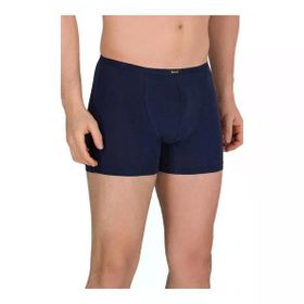 Berrak 4488 Modal İnce Kemer 3'lü Lacivert Erkek Boxer