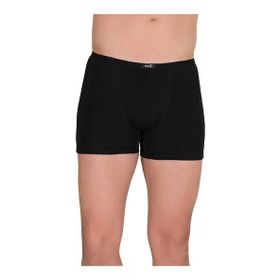 Berrak 4488 Modal İnce Kemer 3'lü Siyah Erkek Boxer