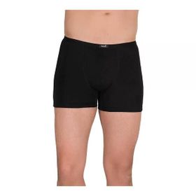 Berrak 4488 Modal İnce Kemer 3'lü Siyah Erkek Boxer