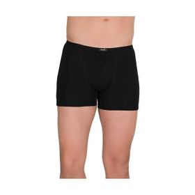 Berrak 4488 Modal İnce Kemer 6'lı Siyah Erkek Boxer