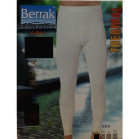Berrak 755 Termal Tayt Kışlık Siyah Erkek İçlik