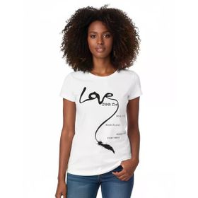 Berrak 8007 Love Baskılı Bayan T-Shirt