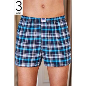 Berrak ELF568BER10523 Karışık 3'lü Erkek Boxer