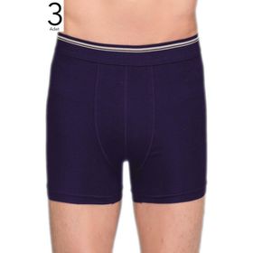 Berrak ELF568BER10973 Lacivert 3'lü Erkek Boxer