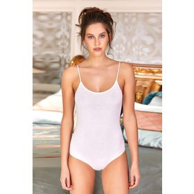 Berrak ELF568BER2081B82 Beyaz Kadın Body