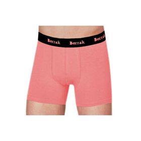 Berrak Premium Likralı Nar Çiçeği Modal Penye Erkek Boxer