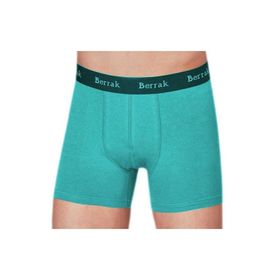 Berrak Premium Likralı Yeşil Modal Penye Erkek Boxer