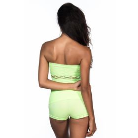 Berrcom 5035 Yeşil Emay Fantazi Straplez Kadın Atlet Korse
