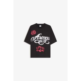 Bershka Boxy Kısa Kollu Boxy Fit Beyaz Erkek T-shirt