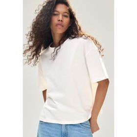 Bershka Kısa Kollu Boxy Fit Erkek T-shirt