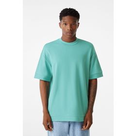 Bershka Kısa Kollu Boxy Fit Erkek T-shirt