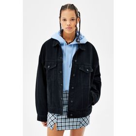 Bershka Oversize Denim Ceket