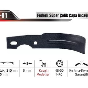 Bertolini 202-222 24 Adet Çapalama Makinesi Bıçağı