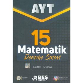 Beş Seçenek Yayınları Ayt 15 Matematik Deneme Sınavı