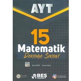 Beş Seçenek Yayınları Ayt 15 Matematik Deneme Sınavı