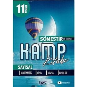 Bes Yayınları 11.Sınıf Sayısal Sömestır 1. Dönem Kamp Kitabı