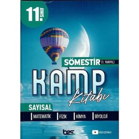 Bes Yayınları 11.Sınıf Sayısal Sömestır 1. Dönem Kamp Kitabı