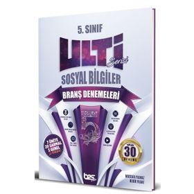 Bes Yayınları 5.Sınıf Sosyal Bilgiler Ulti Serisi Branş Denemeleri