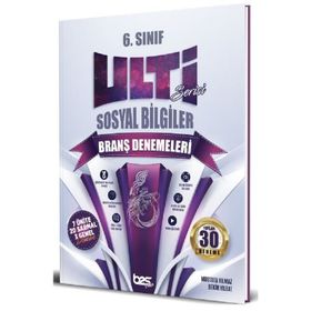 Bes Yayınları 6.Sınıf Sosyal Bilgiler Ulti Serisi Branş Denemeleri
