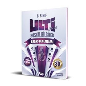 Bes Yayınları 6.Sınıf Sosyal Bilgiler Ulti Serisi Branş Denemeleri