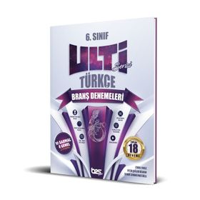 Bes Yayınları 6.Sınıf Türkçe Ulti Serisi Branş Denemeleri