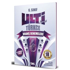 Bes Yayınları 6.Sınıf Türkçe Ulti Serisi Branş Denemeleri