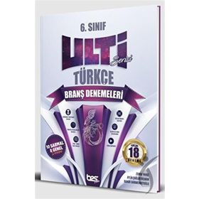 Bes Yayınları 6.Sınıf Türkçe Ulti Serisi Branş Denemeleri