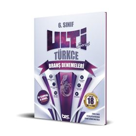 Bes Yayınları 6.Sınıf Türkçe Ulti Serisi Branş Denemeleri